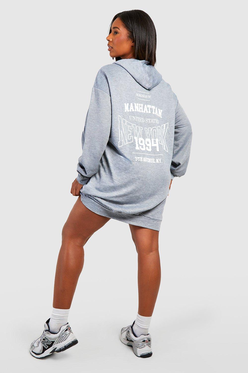 Hoodie dress boohoo new arrivals